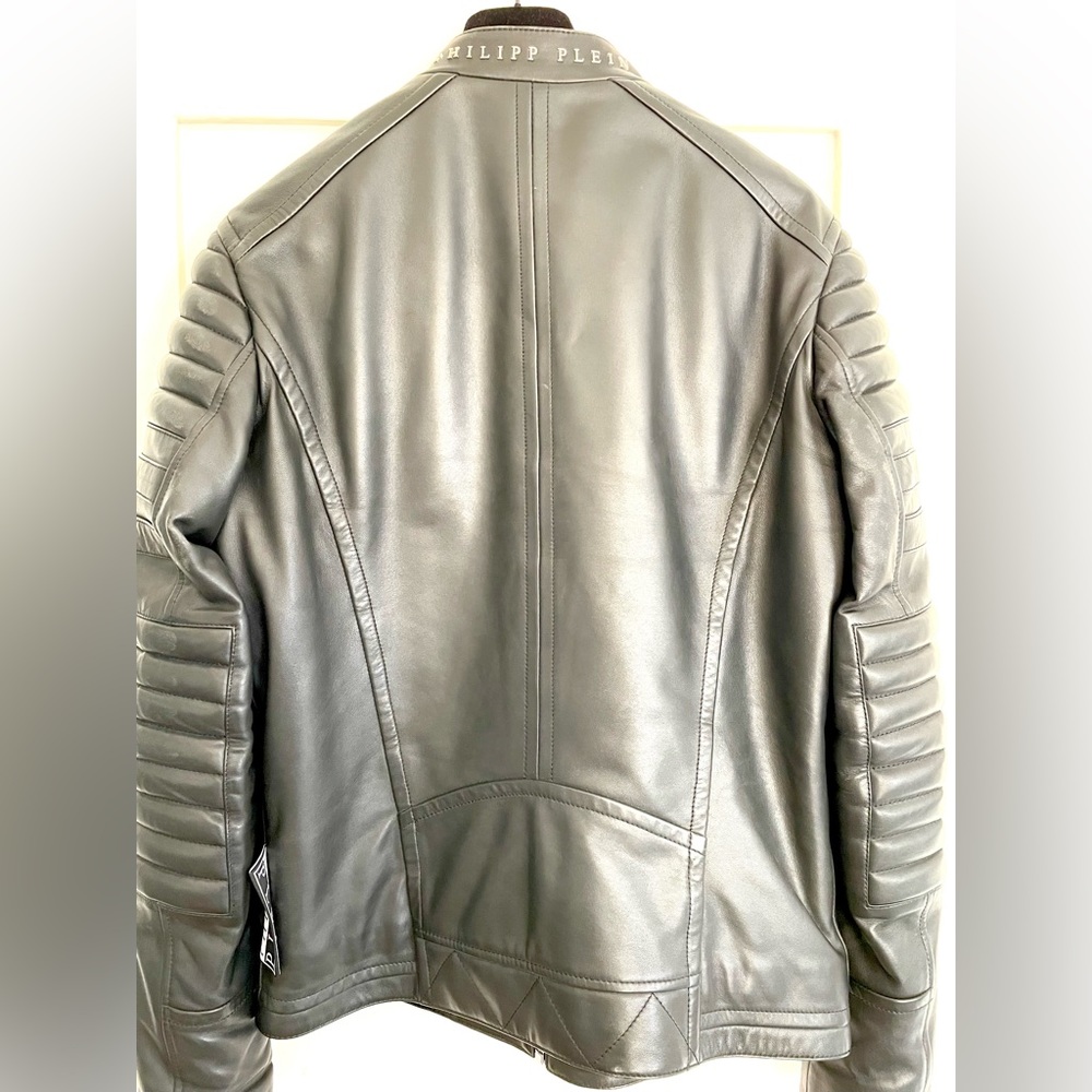 Philipp Plein leather jacket - Picture 3 of 5